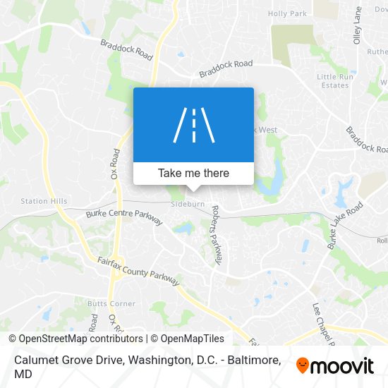 Calumet Grove Drive map