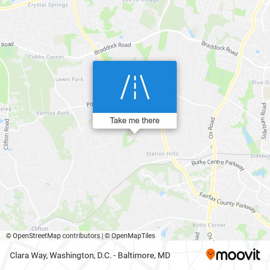 Mapa de Clara Way