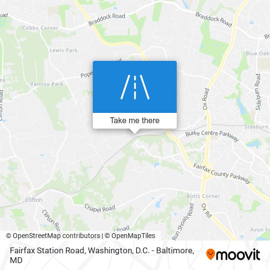Mapa de Fairfax Station Road