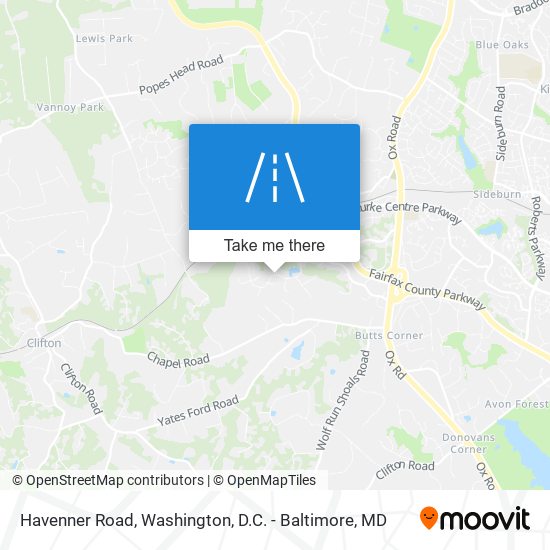 Havenner Road map
