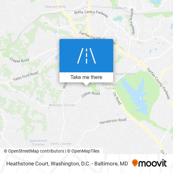 Mapa de Heathstone Court