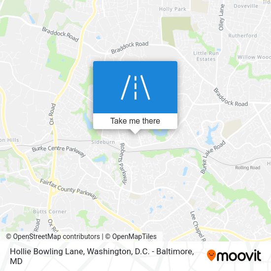 Mapa de Hollie Bowling Lane