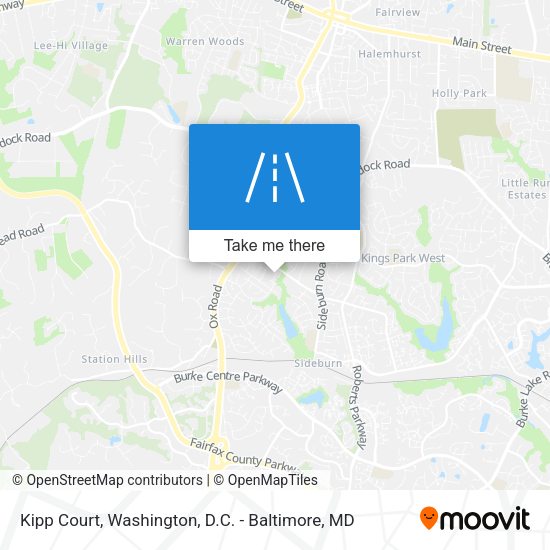 Kipp Court map