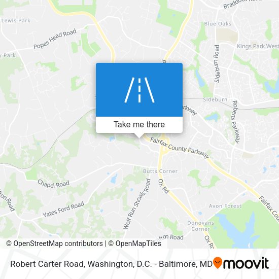 Robert Carter Road map