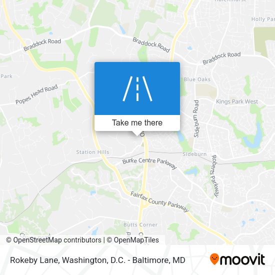 Mapa de Rokeby Lane