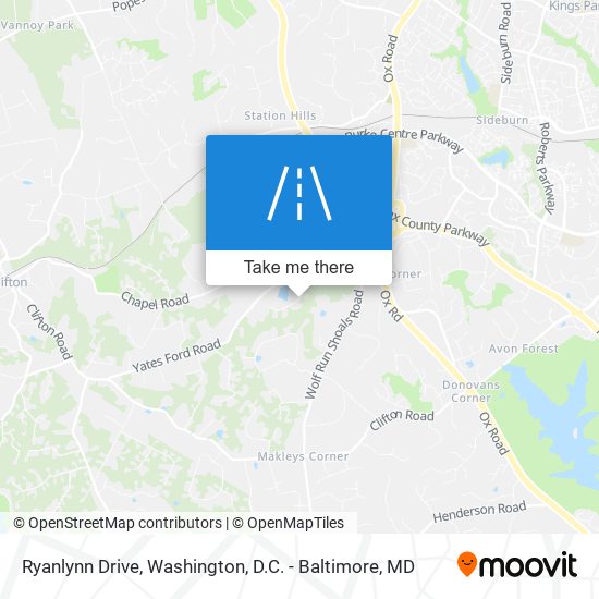 Ryanlynn Drive map