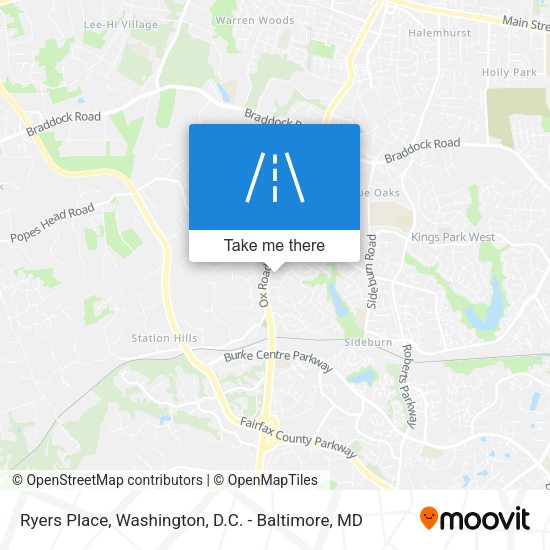 Mapa de Ryers Place