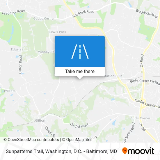 Sunpatterns Trail map