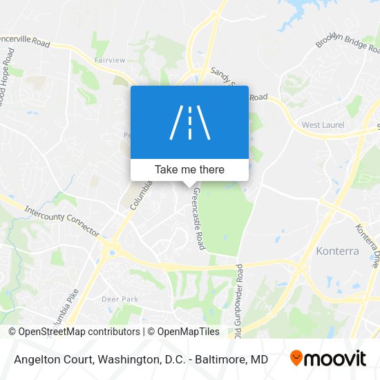 Angelton Court map