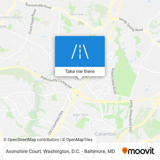 Mapa de Avonshire Court