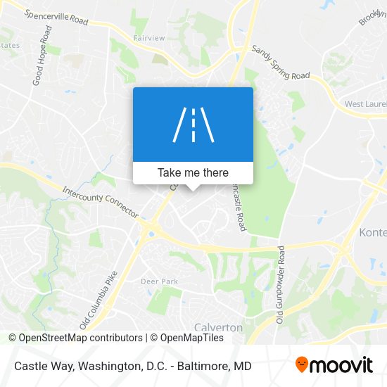 Mapa de Castle Way
