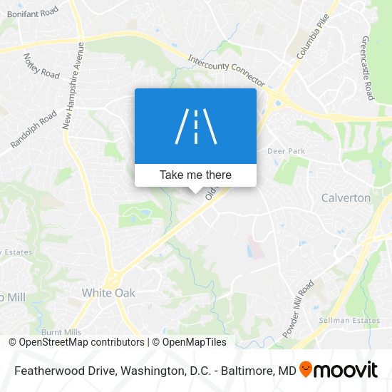 Mapa de Featherwood Drive