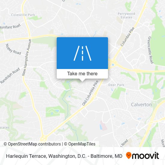 Harlequin Terrace map