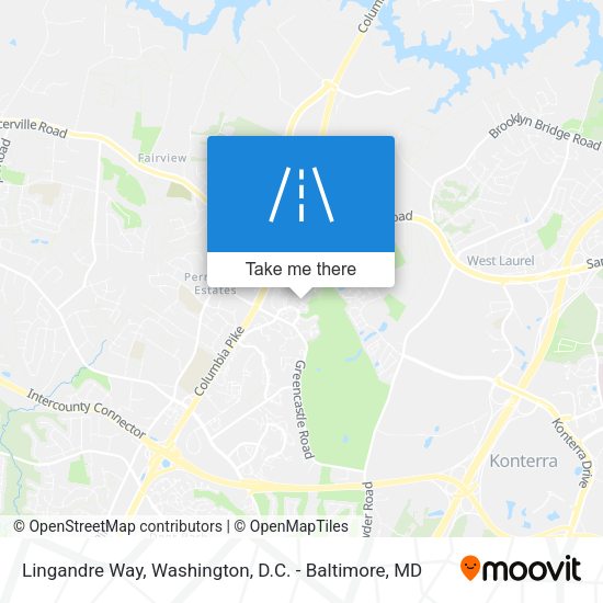 Mapa de Lingandre Way