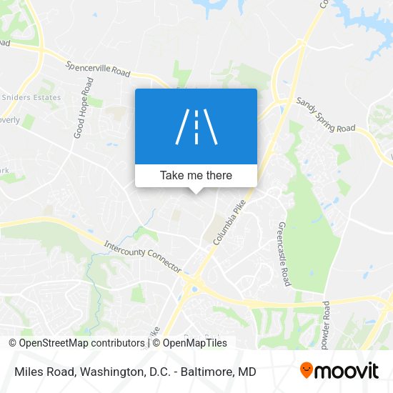 Miles Road map
