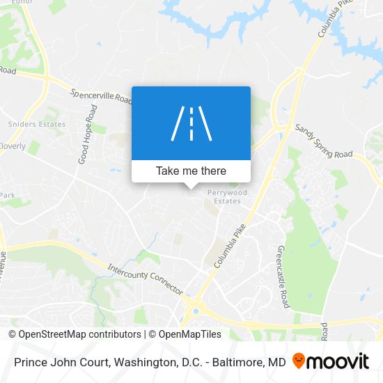 Prince John Court map