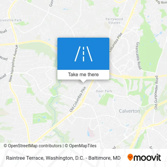 Raintree Terrace map