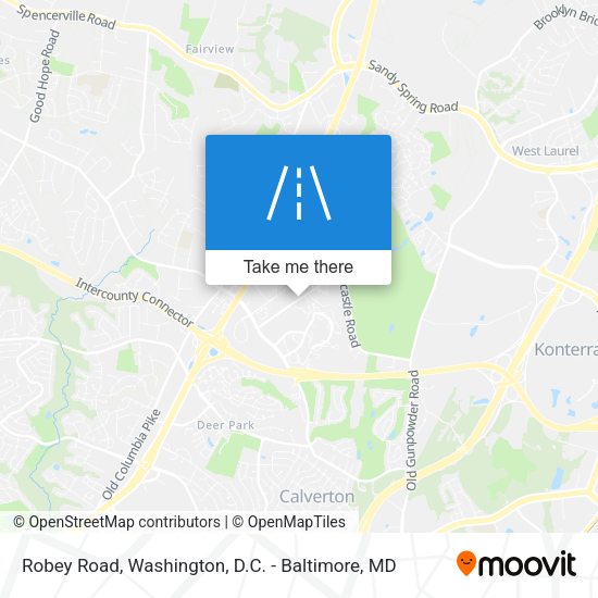 Mapa de Robey Road