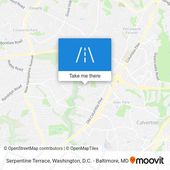 Serpentine Terrace map