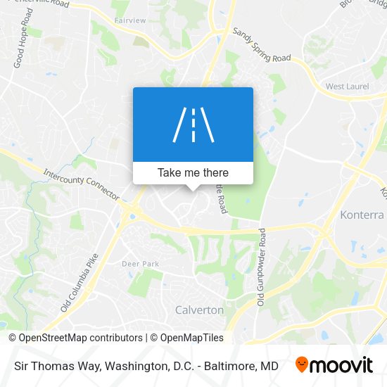 Sir Thomas Way map