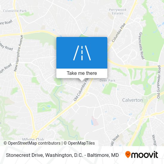Stonecrest Drive map