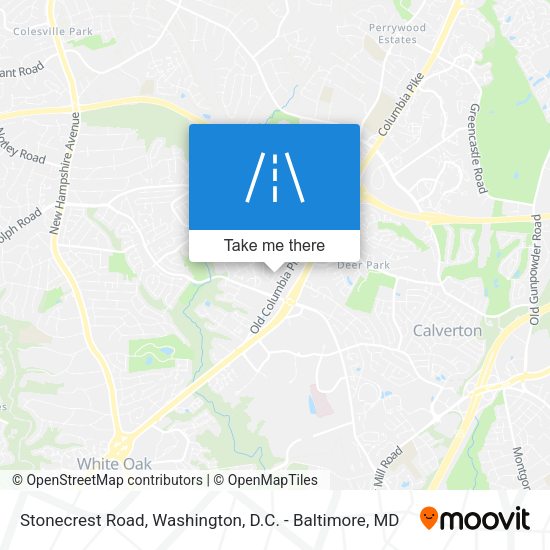 Mapa de Stonecrest Road