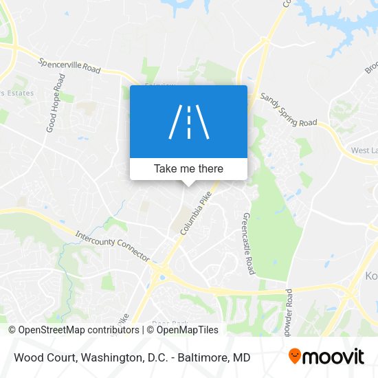 Wood Court map