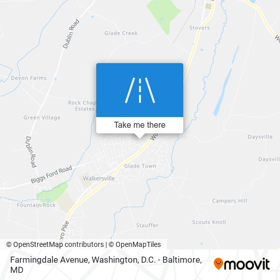 Farmingdale Avenue map
