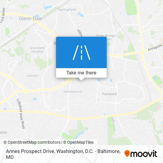 Annes Prospect Drive map