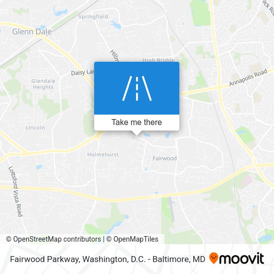 Fairwood Parkway map