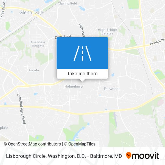 Lisborough Circle map
