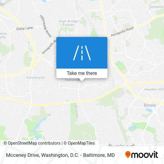 Mcceney Drive map