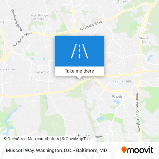 Muscoti Way map