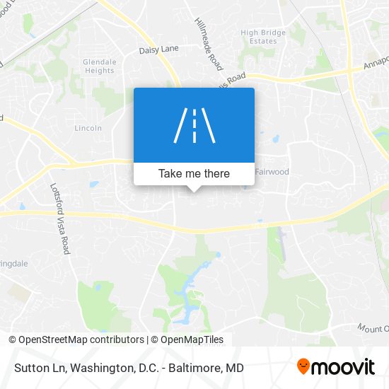 Sutton Ln map