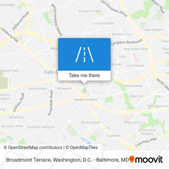 Mapa de Broadmont Terrace