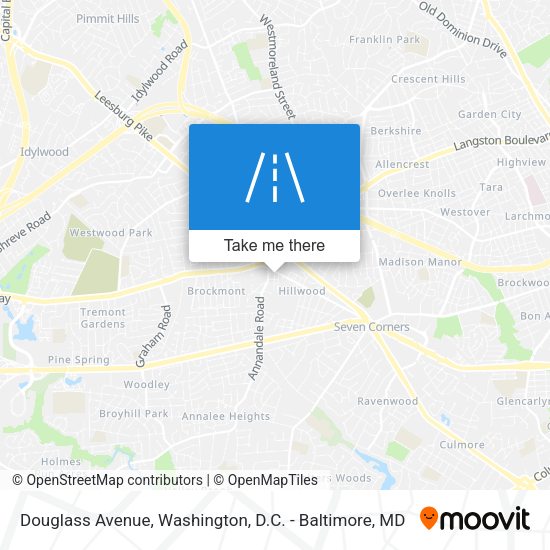 Mapa de Douglass Avenue