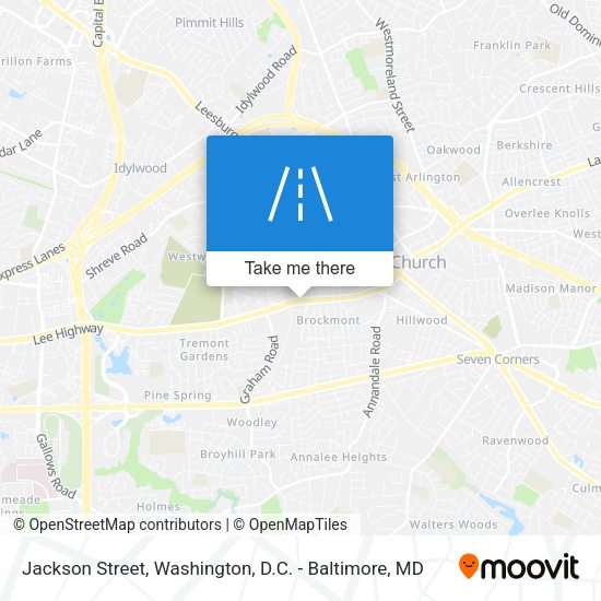 Jackson Street map