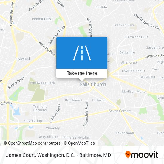 James Court map