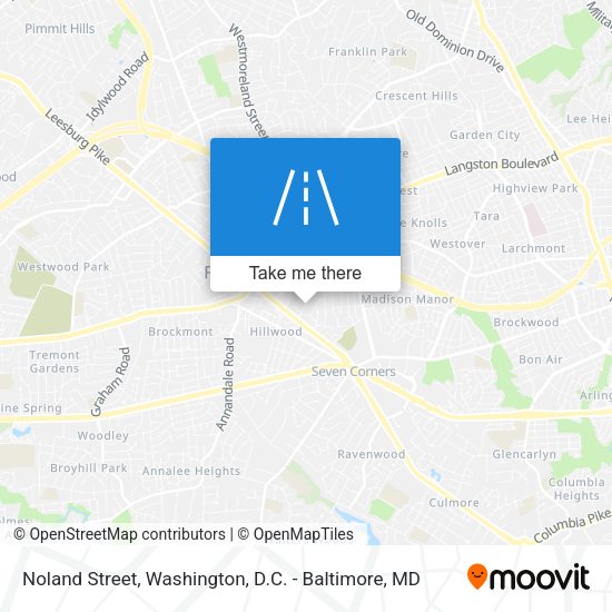 Mapa de Noland Street