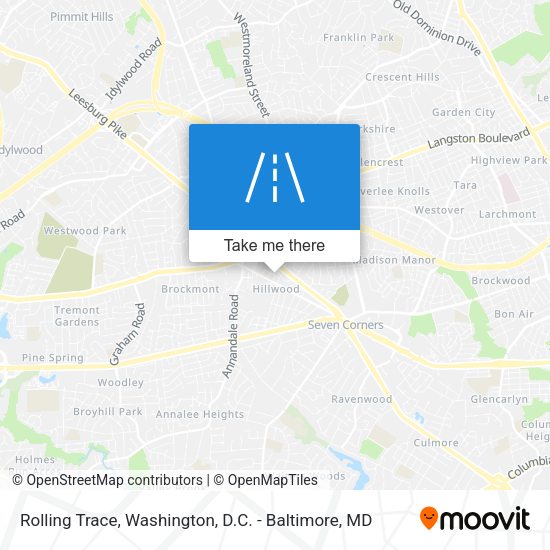 Rolling Trace map