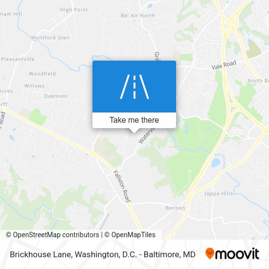 Mapa de Brickhouse Lane