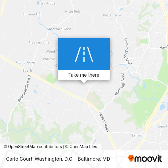 Carlo Court map