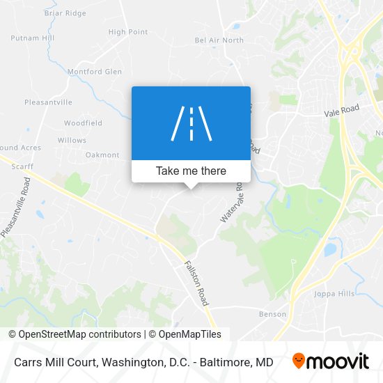 Carrs Mill Court map