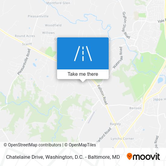 Chatelaine Drive map