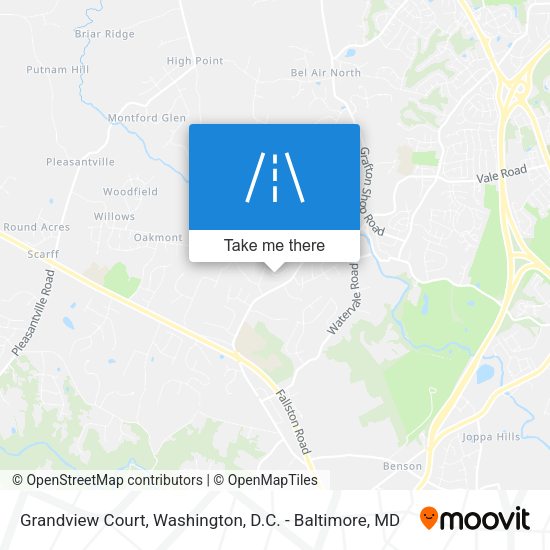 Grandview Court map