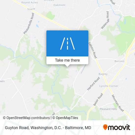 Guyton Road map