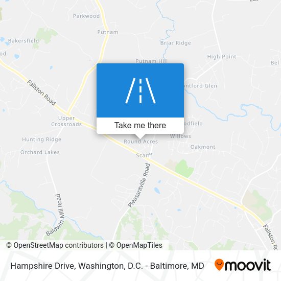 Mapa de Hampshire Drive