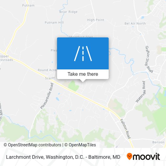 Larchmont Drive map