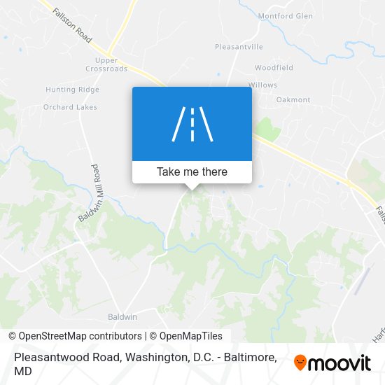 Mapa de Pleasantwood Road