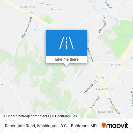 Remington Road map